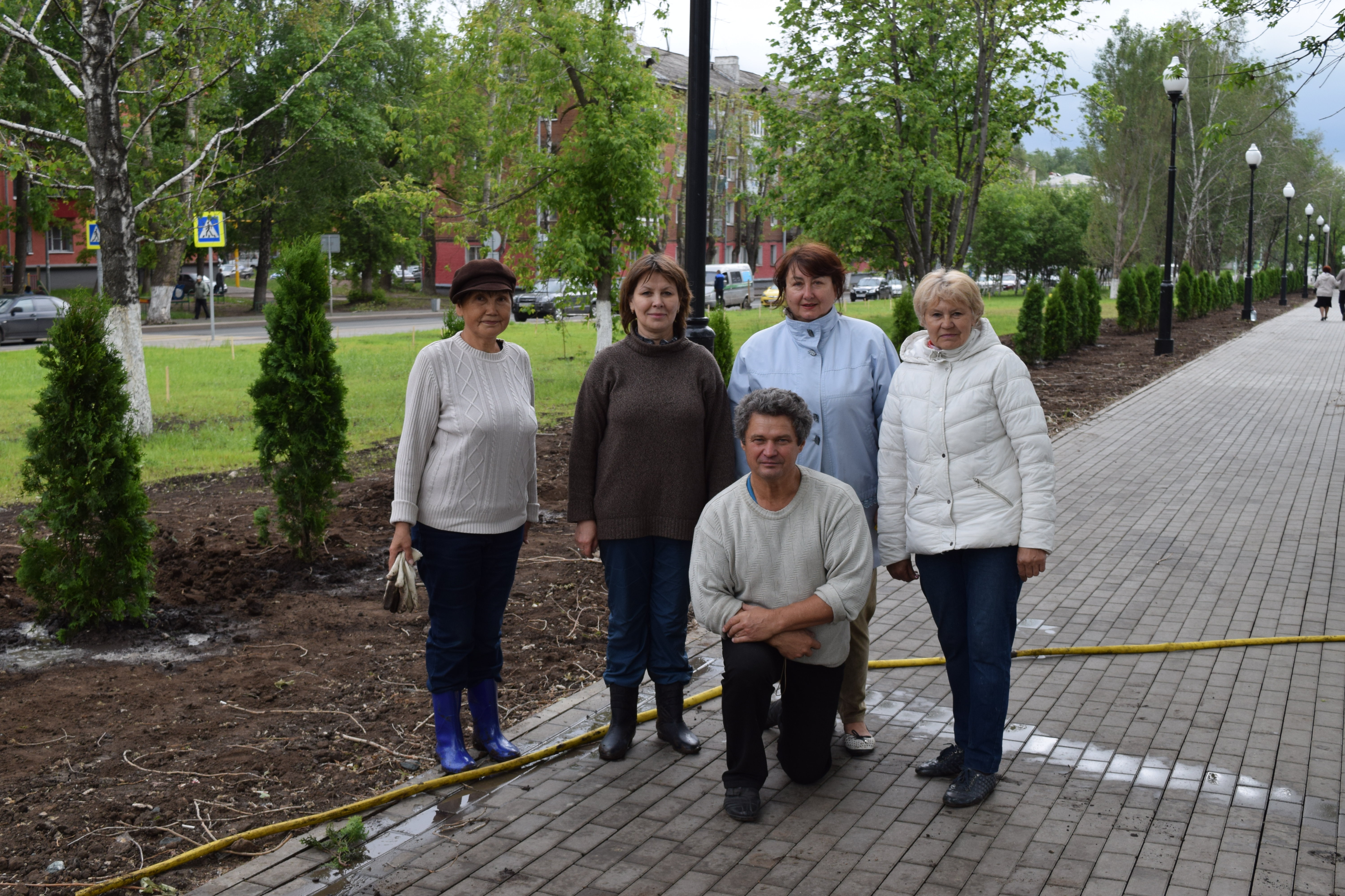 Самарские садоводы высадили аллею к Чемпионату мира